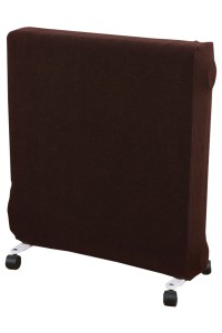 Bulk order heater dust cover custom-made elastic polar fleece oil-based electric heating protective cover dust cover center 40-60CM 60-90CM SKSC018 back view